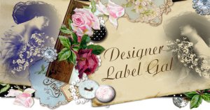 Personalized Monogrammed Wedding Labels