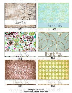Personalized Notecards Thank You Cards