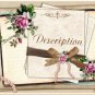 Personalized Shabby Pink Labels - Beauty Bath Candles