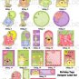 10 Birthday Gift Tags - Party Animals
