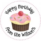 Cake & Cupcakes Labels Lots of Choices Design Your Own