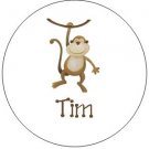 Personalized Kids Waterproof Labels - Tropical Jungle