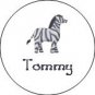 Personalized Kids Waterproof Labels - Tropical Jungle