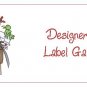Personalized Kids Pirate Name Waterproof Vinyl Labels