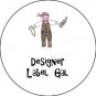 Personalized Kids Pirate Name Waterproof Vinyl Labels