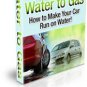 How To Make Your Car Run On Water