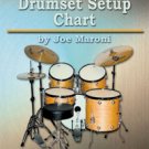 Drumset Setup Chart by Joe Maroni