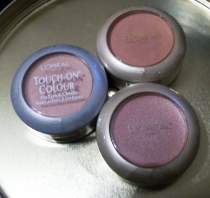 LOreal Touch On Color (3): shell bronze, go-go gold, cashmere rose