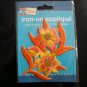 Orange & Gold Flowers Patch