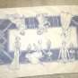 Beautiful Women and Makeup in History Motif, Long Scarf