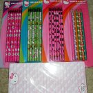 HELLO KITTY Stationary Set: Pencils, Colored Pencils, Note Pad
