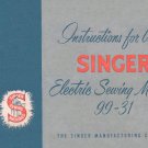 Singer Model 99-31 99.31 Electric Sewing Machine MANUAL in pdf format Singer Model 99-31 99.31 Electric Sewing Machine MANUAL in pdf format