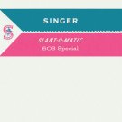 Singer Model 603 Slant-O-Matic MANUAL in pdf format Singer Model 603 Slant-O-Matic MANUAL in pdf format
