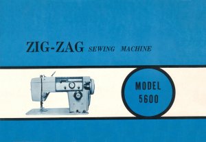 Stradivaro Model 5600 Zig Zag Sewing Machine MANUAL in pdf format