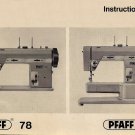 Pfaff Model 78 & Model 79 Sewing Machine in pdf format Pfaff Model 78 & Model 79 Sewing Machine in pdf format