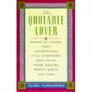 The Quotable Lover by Carol Turkington (Book) 2000