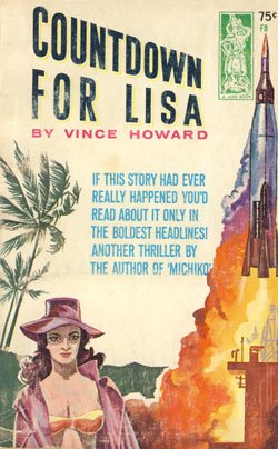 Countdown For Lisa by Vince Howard (Book) 1963