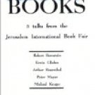 About Books ed Zev Birger (Book) 2001
