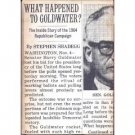 What Happened to Goldwater? by Stephen Shadegg (Book 1965