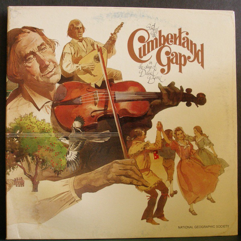 DENNIS BURNSIDE~Cumberland Gap~National Geographic Society D7809 LP