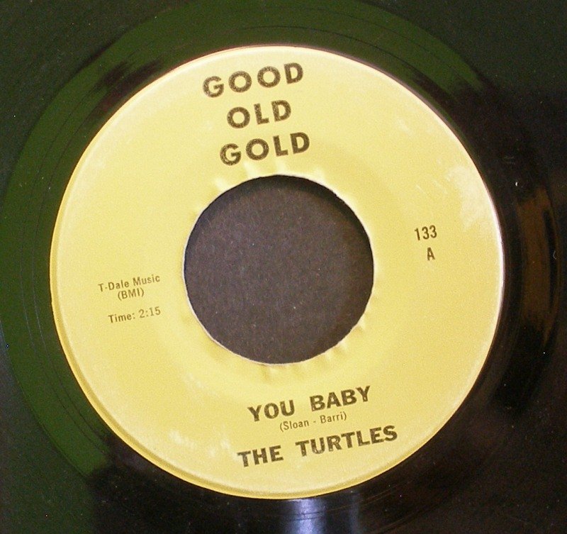 TURTLES~You Baby / Lonely and Blue~ Good Old Gold 133 45 VG+