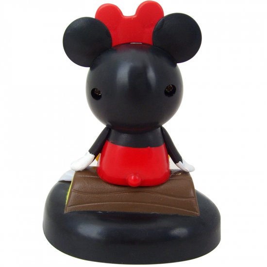 mickey mouse solar statue