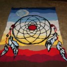 crocheted afghan