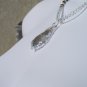 Jet & Clear baroque necklace