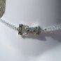 Jet & Clear baroque necklace