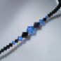 Jet & Sapphire necklace