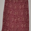 EXPRESS Women's lined elastic waist dress skirt MEDIUM