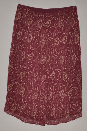 EXPRESS Women's lined elastic waist dress skirt MEDIUM