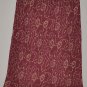 EXPRESS Women's lined elastic waist dress skirt MEDIUM