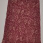 EXPRESS Women's lined elastic waist dress skirt MEDIUM