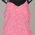 OLD NAVY Women's stretch spaghetti strap floral print perfect fit tank top XL