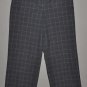 EDDIE BAUER Women's plaid taper leg dress pants size 8