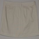 GAP Women's button up straight short beige skirt 4