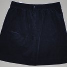 J. CREW Women's navy stretch a line corduroy mini skirt 0 reg NWT