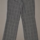 NEW YORK & CO. Women's plaid straight leg dress pants 4