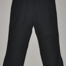 BANANA REPUBLIC Women's black stretch flat front Martin fit capri’s 10