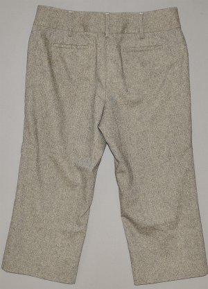 ANN TAYLOR LOFT Women's stretch flat front lined Ann fit dress capri&acirc;��s 10 petite