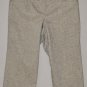 ANN TAYLOR LOFT Women's stretch flat front lined Ann fit dress capri’s 10 petite