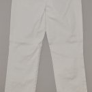 ANN TAYLOR LOFT Women's flat front stretch boot cut khaki pants 8 reg