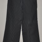 ANN TAYLOR LOFT Women's flat front pin stripe lined straight leg dress pants 6