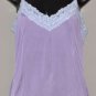 THE LIMITED Women's purple spaghetti strap camisole with built in bra MEDIUM