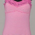 AMERICAN EAGLE Women's stretch striped spaghetti strap tank top SMALL