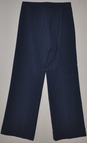 THE LIMITED Women's stretch flat front pinstripe cuffed dress pants 6 reg