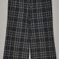 THE LIMITED Women's stretch flat front plaid dress pants 2 reg