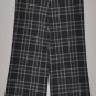 THE LIMITED Women's stretch flat front plaid dress pants 2 reg