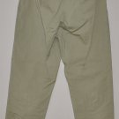 THE LIMITED Women's green stretch flat front capri’s 12 reg